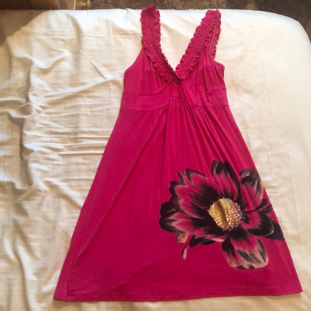Dark Pink Dress